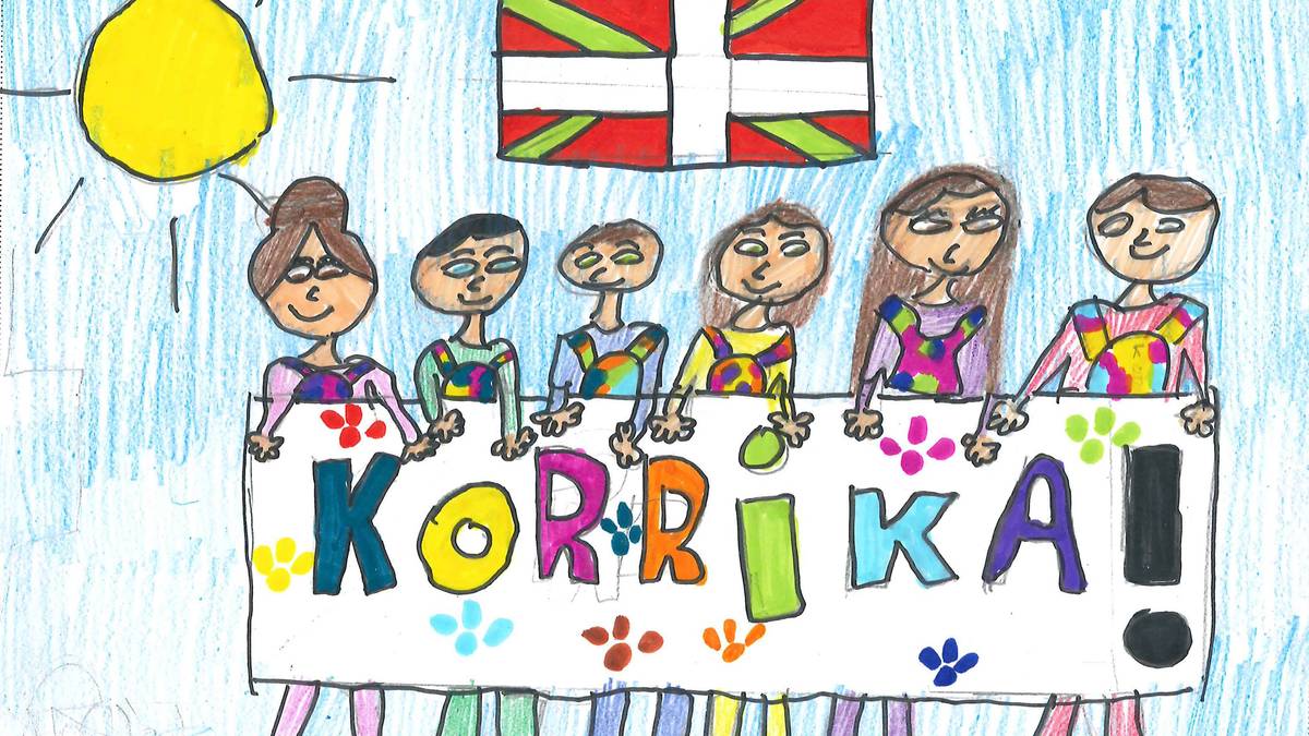 Korrika ikasleen begietatik