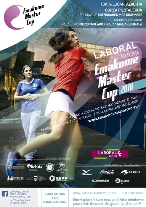 Emakume Master Cup finalak