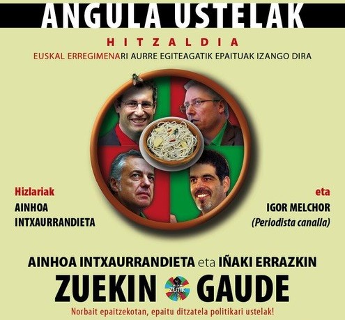 'Angula ustelak, zer gertatzen da Euskal Erregimenari aurre egiten badiozu?' hitzaldia apirilaren 16an 