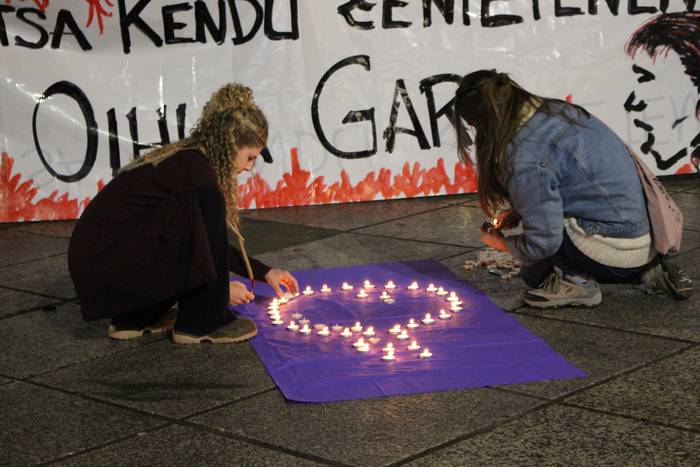 Indarkeria matxistaren kontrako elkarretaratzea