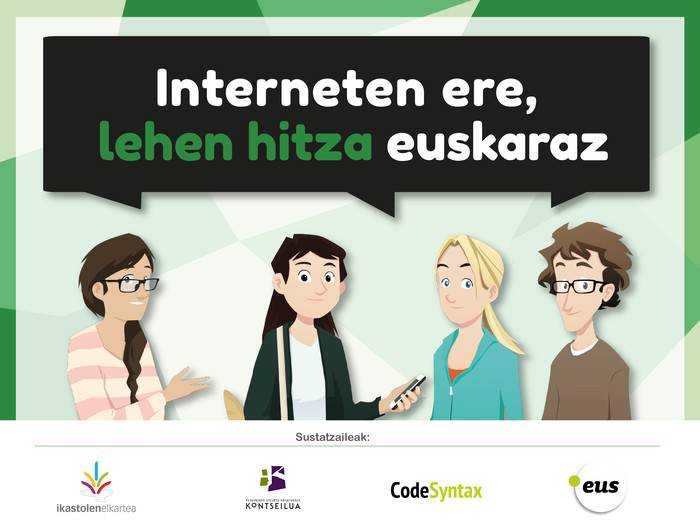 Zure nabigatzailea euskaraz al daukazu?