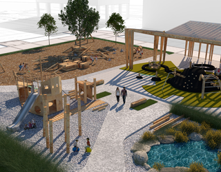 Marianton haur parkea erabilera anitzeko eremu bilakatuko duen obra lizitatu du udalak