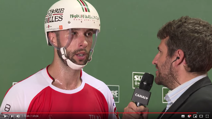 Imanol Lopez zumaiarra, garaile Donibane Lohitzunen