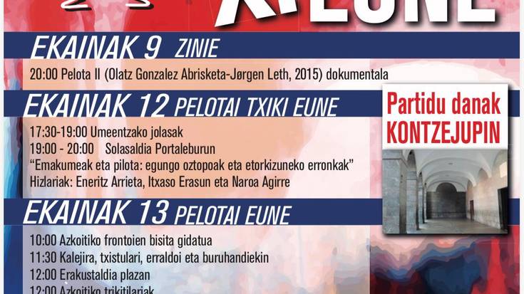 X. Pilotari Txiki Eguna
