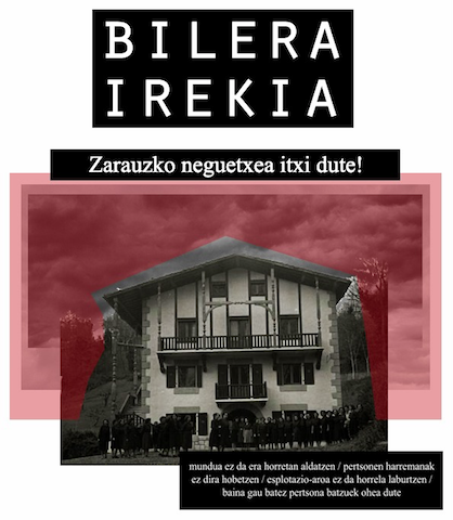 Zarauzko Neguetxearen itxieraren harira, bilera irekia deitu du Dandak