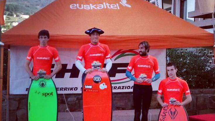 Unai Granados bigarren izan da Euskal Herriko Bodyboard Txapelketan
