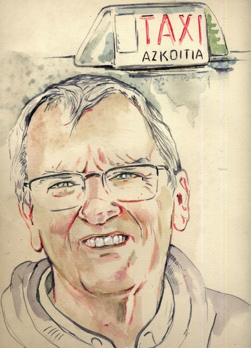 Martin Arozena taxilariaren erretratua