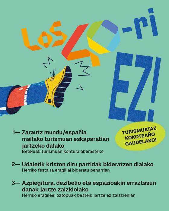 Elkarretaratzea: 'Los 40ri ez!'