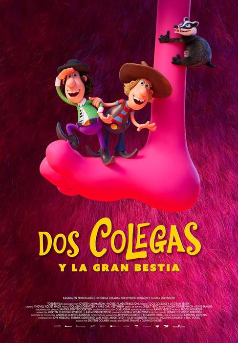 Dos colegas y la gran bestia