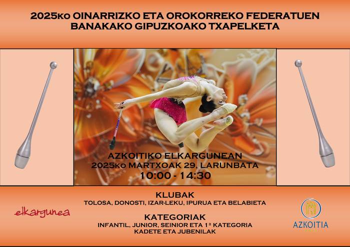 Gipuzkoako gimnastika erritmiko txapelketa