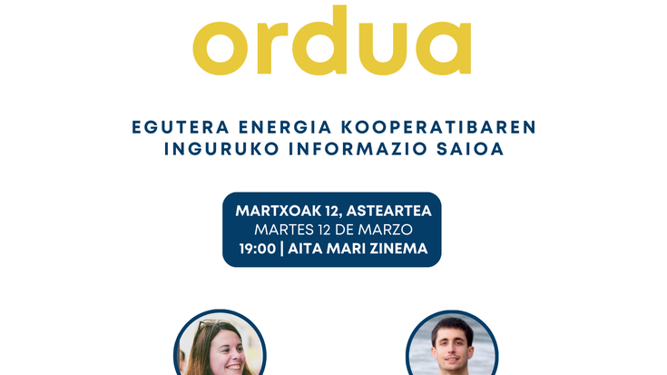 Egutera energia kooperatibaren saio irekia
