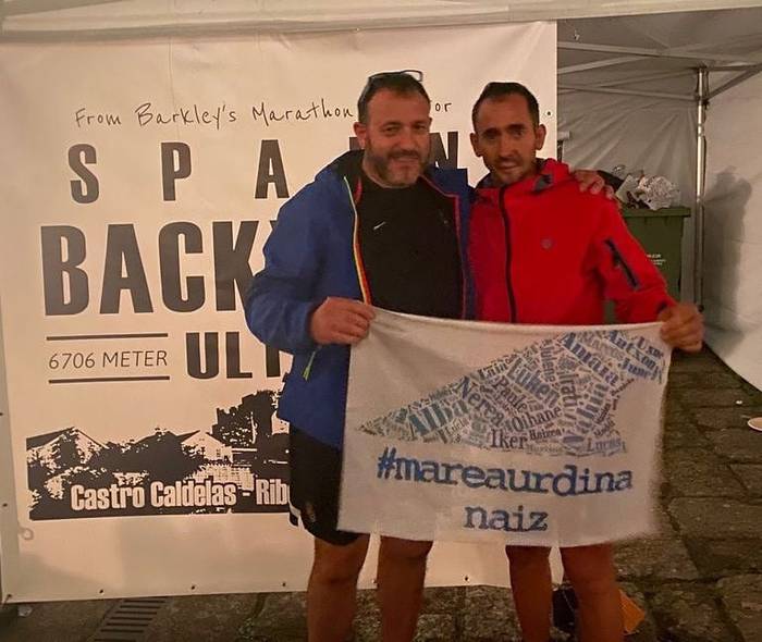 Imanol Aleson azkoitiarrak hirugarren egin du Spain Backyard Ultran