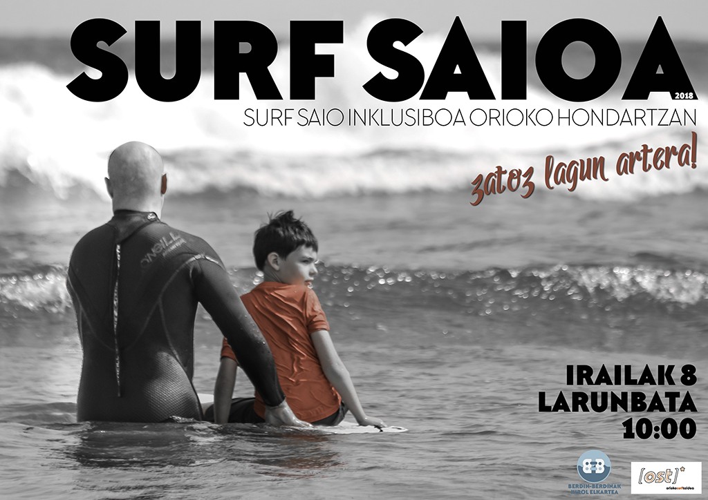 Surf saio inklusiboa larunbatean