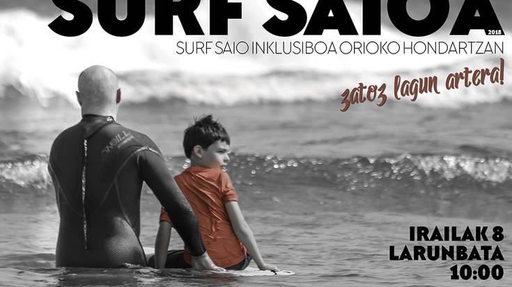 Surf saio inklusiboa larunbatean