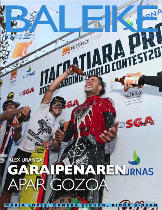 Alex Uranga, uztaileko Baleikeko protagonista