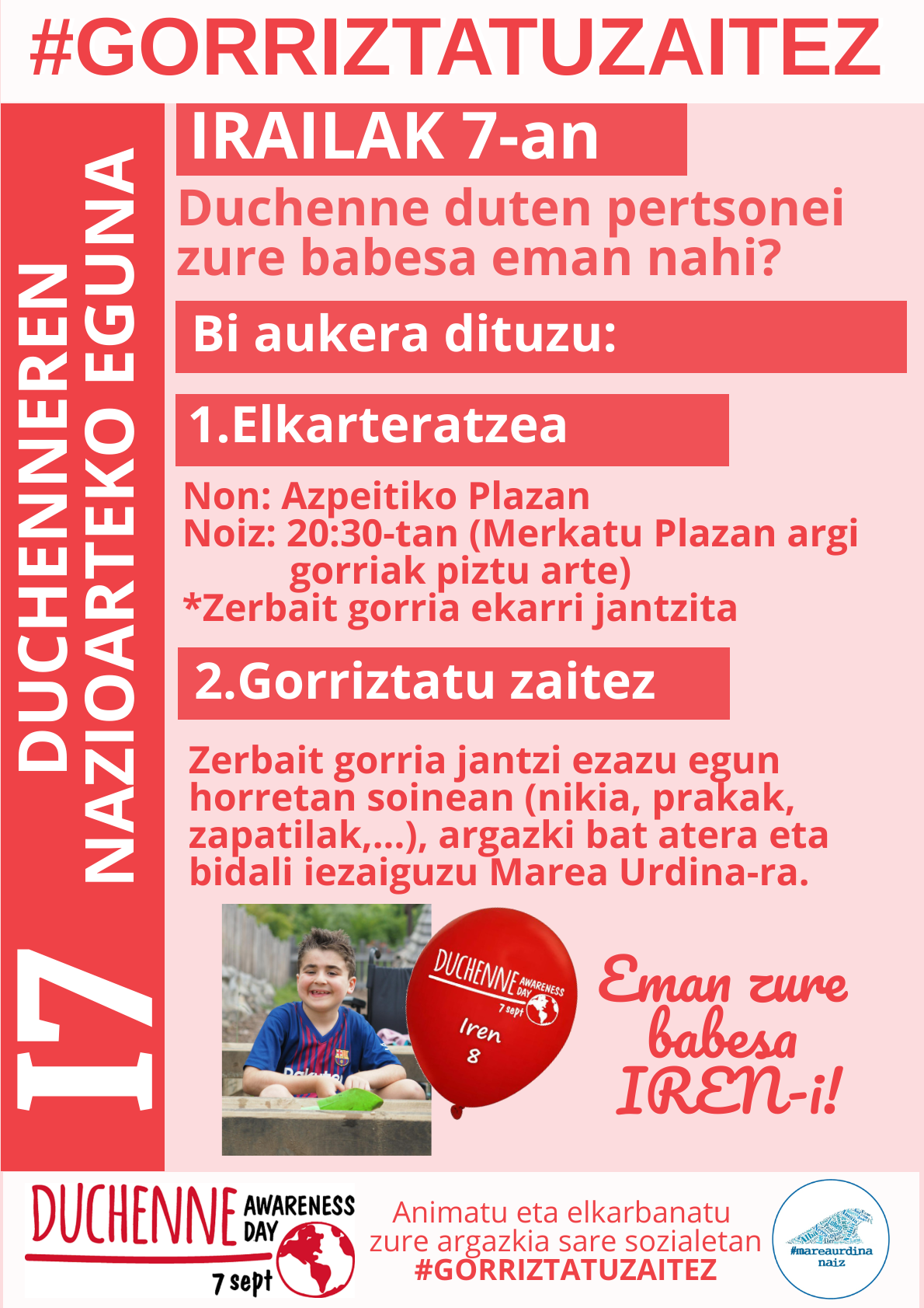 #Gorriztatuzaitez