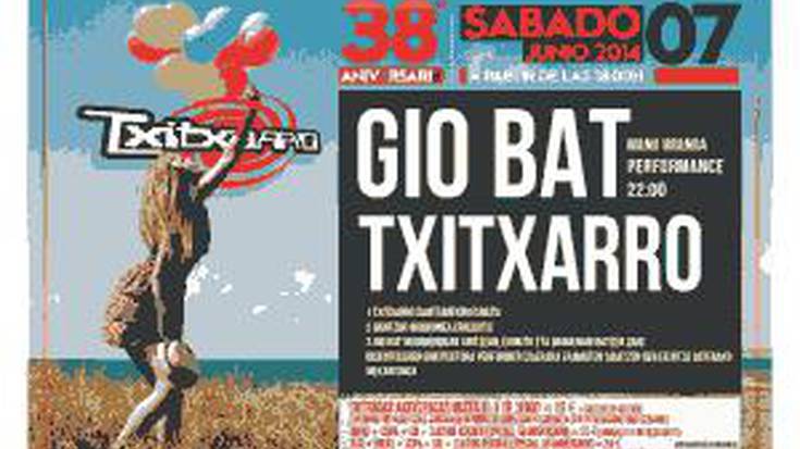 Manu Urangaren 'performance'-a Txitxarron