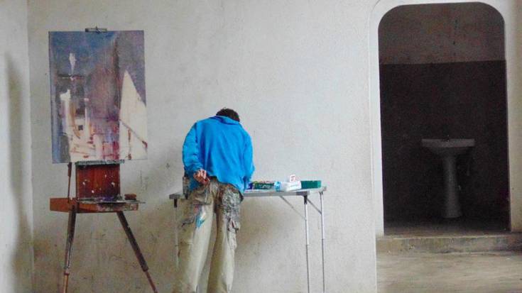 Jose Miguel Arranzek irabazi du Kaleko pintura lehiaketa