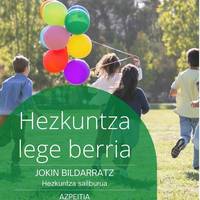 Hitzaldia: Jokin Bildarratz, Hezkuntza lege berriaz