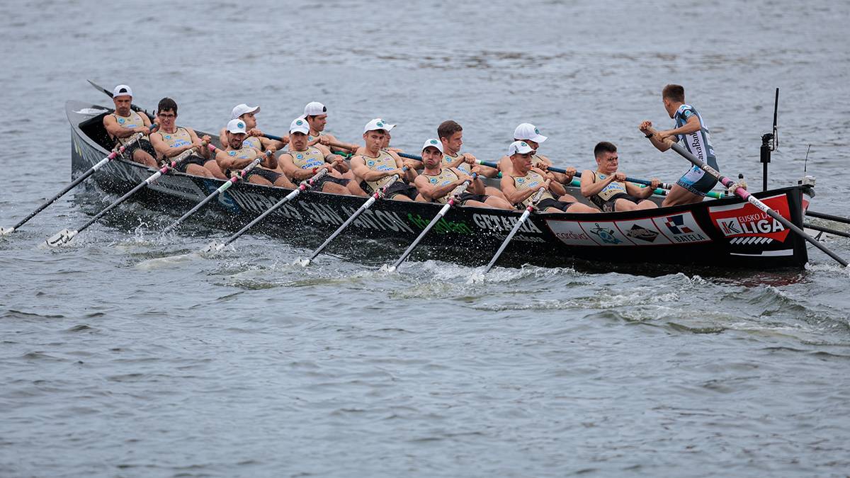 Zierbena eta Astillero nagusitu dira Portugaleteko XIV. Traineru Jaitsieran