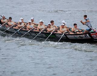 Zierbena eta Astillero nagusitu dira Portugaleteko XIV. Traineru Jaitsieran