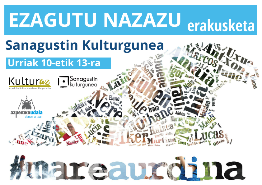 'Ezagutu nazazu' erakusketa gaurtik igandera