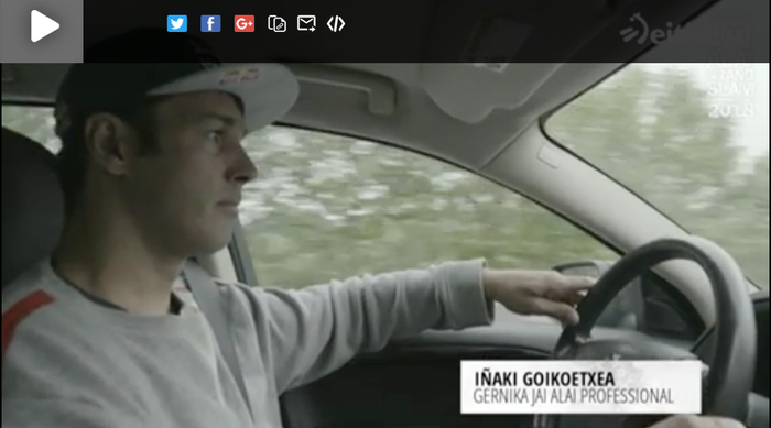 BIDEOA. Goikoetxea: "Topera nator udako denboraldia jokatzera"