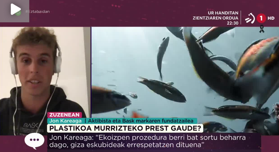 BIDEOA: Jon Kareaga atzo ETB1en