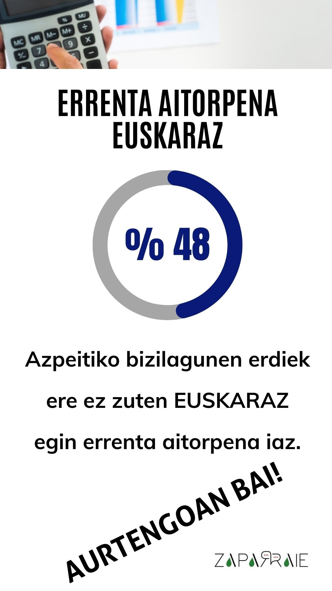 (‼️) Erdiek ere ez euskaraz