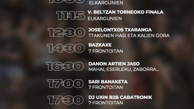 V. Beltzen Eguna