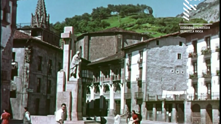 Eskualdeko hainbat herri ageri dira 1955ean estreinatutako dokumental batean