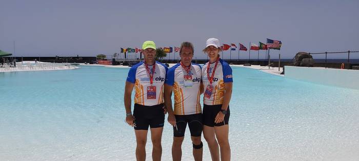 Munduko Surfski Txapelketa irabazi du Oier Aizpuruak Master B kategorian