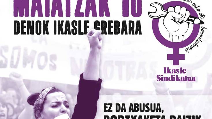 Ikasleek greba egingo dute bihar La Manadaren epaia salatzeko