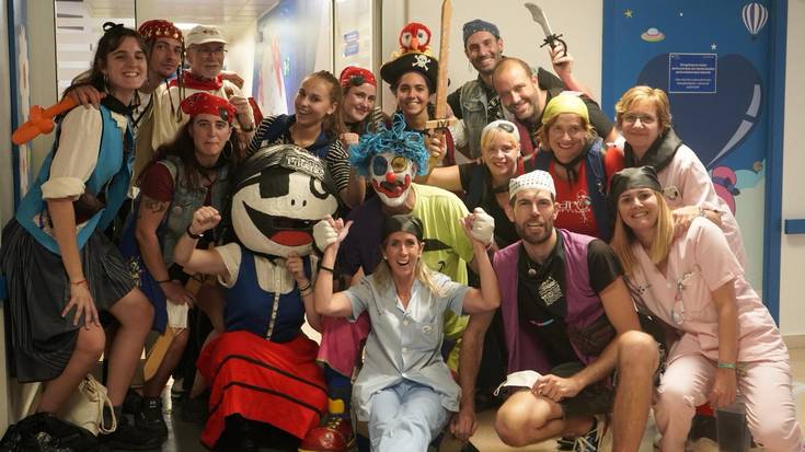 'Txapas'-ek Donostiako Ospitala eskusoinuaren doinuekin bete du