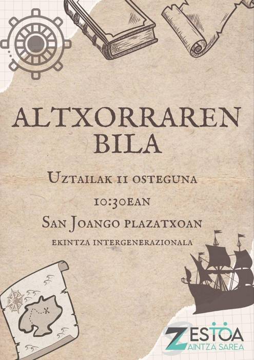 Altxorraren bila intergenerazionala