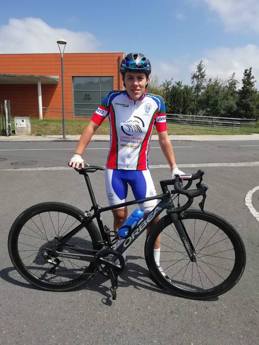 Usoa Ostolaza Zarauztarra txirrindulari taldeko kide berria