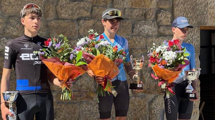 Jakes Zubizarretak irabazi du kadeteen Burunda txirrindularitza saria