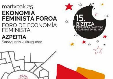 Ekonomia Feminista Foroa egingo dute martxoaren 25ean, Azpeitian