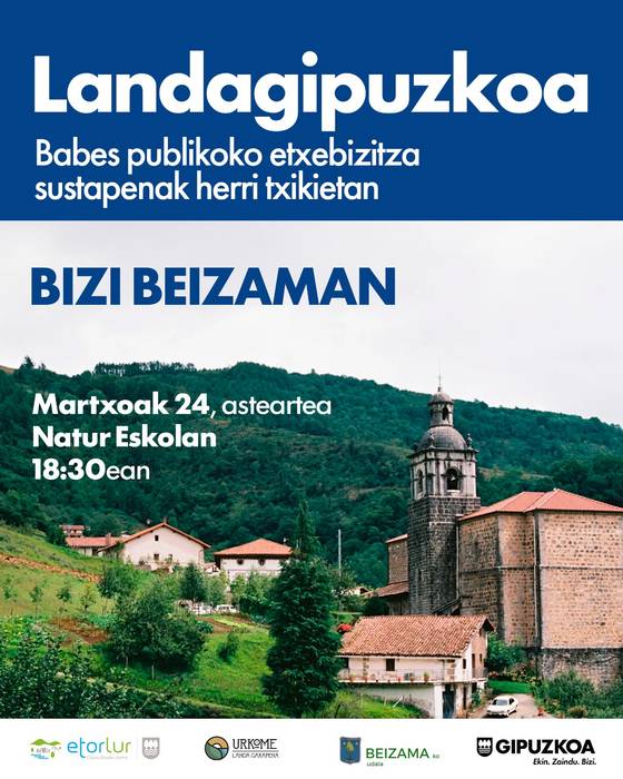 Aurkezpena: Babes publikoko etxebizitza sustapenak herri txikietan, Bizi Beizaman