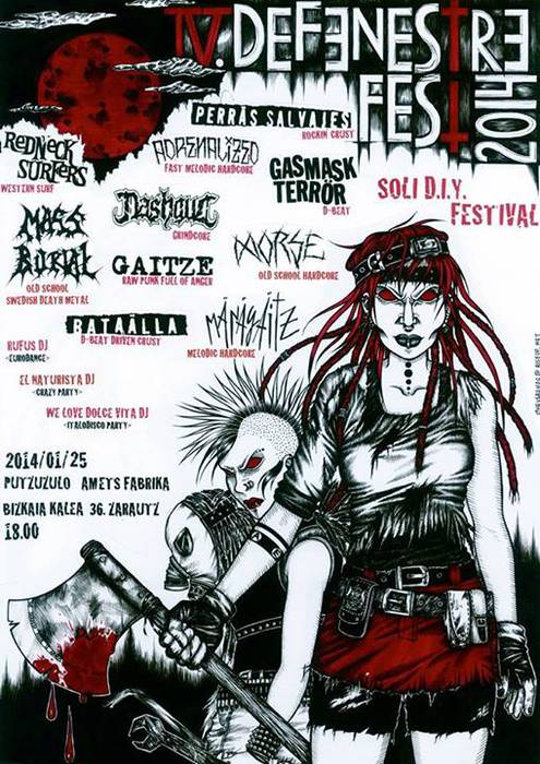 Defenestre fest jaialdia izango da larunbatean, Zarauzko Putzuzulon