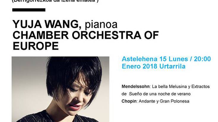 Yuja Wangen kontzertura joateko autobusa antolatu dute