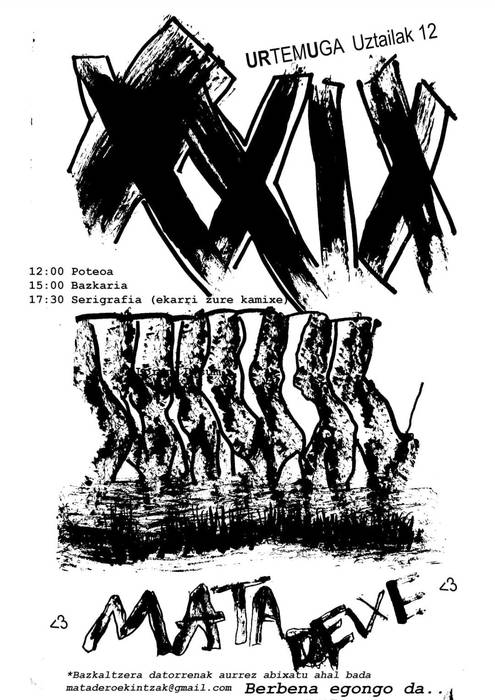 Matadeixeren 29. urteurren eguna