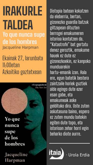 Saioa: Itaiaren irakurle taldea