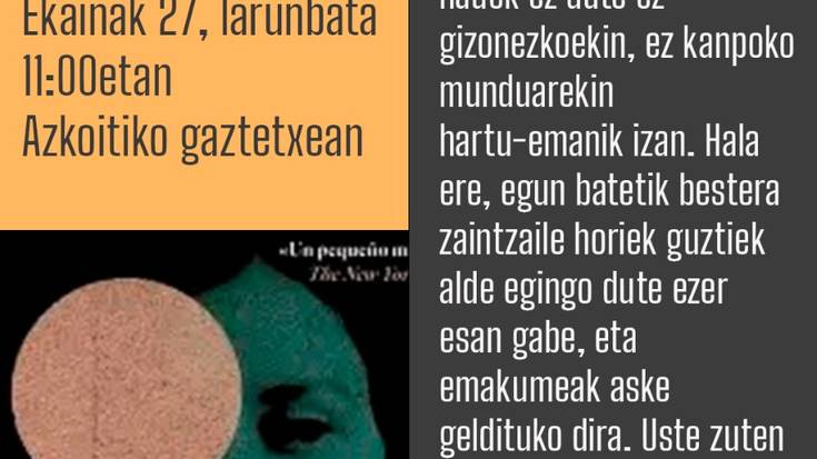 Saioa: Itaiaren irakurle taldea