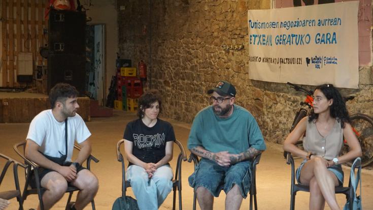 Daniel Scott: "Jabeei esan diegu etxean geratuko garela, legeak babesten gaituela"