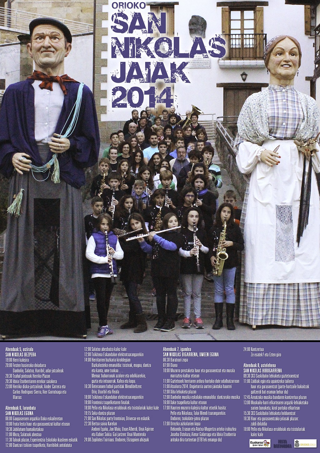 Kartelak: San Nikolas jaiak 2014