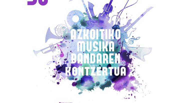 Azkoitiko Musika Bandak kontzertua eskainiko du zapatuan Plaza Berrian