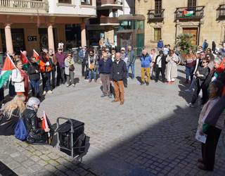 Palestinaren errealitatea zabaldu dute lau haizetara