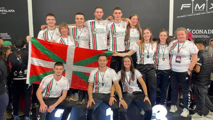 Agirreren taldeak laugarren postua lortu du Munduko Frontball Txapelketan