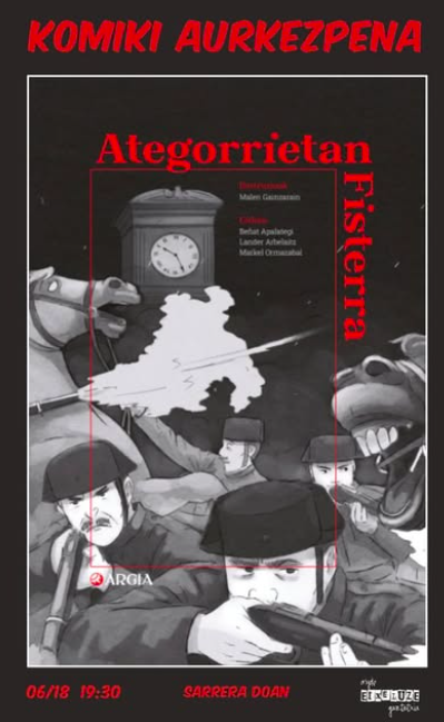 Aurkezpena: 'Ategorrietan Fisterra' komikiaren aurkezpena